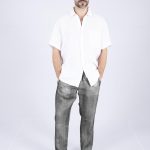 grey denim